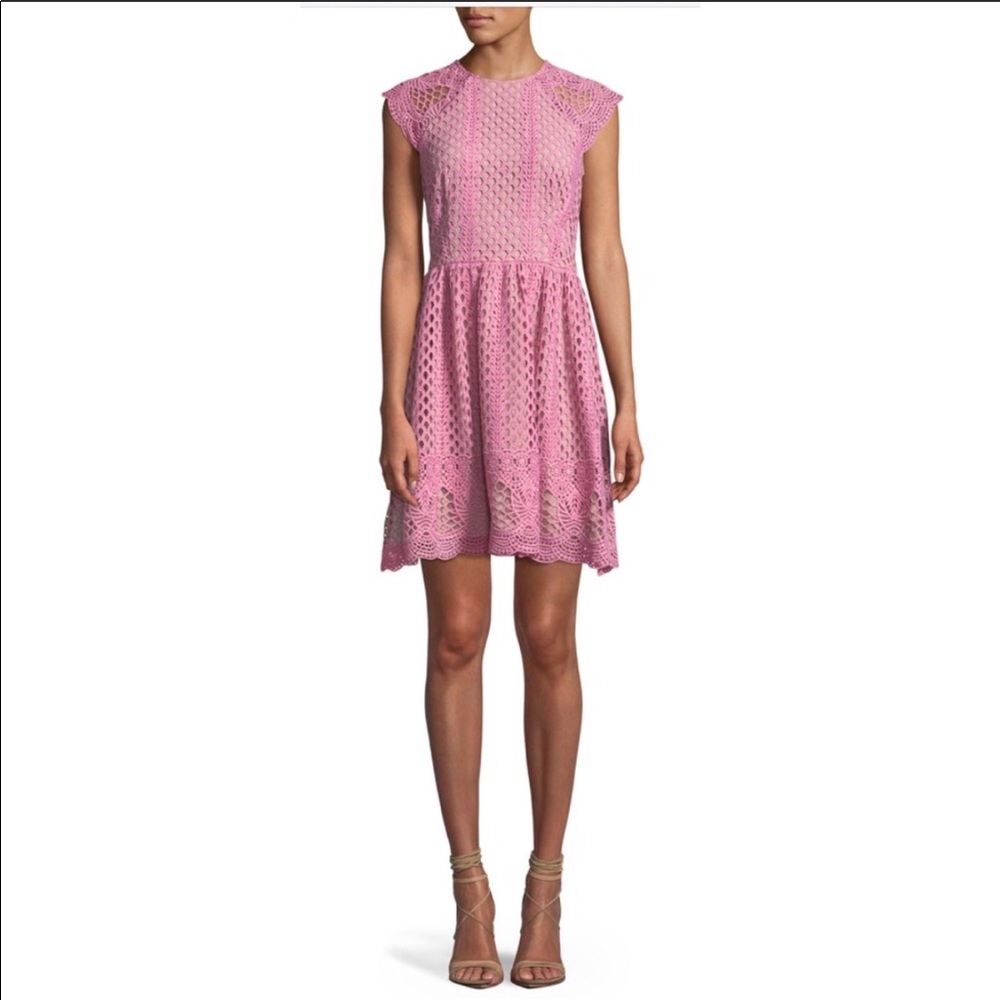 Pink Spring Easter Dress 🐣🐰 Shoshanna Mori Lace Dress 💗